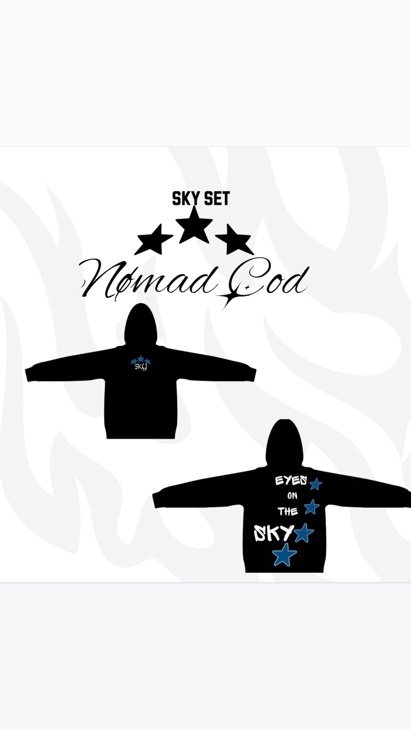 HOODIE NOMAD COD SKY SET